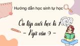 Đề cương ôn tập Học kì 1 Ngữ văn 9 năm 2024–2025 trường THCS Lê Anh Xuân (Hồ Chí Minh)